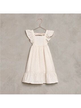 Noralee Lucy dress, ivory eyelet, EUC, girls size 2